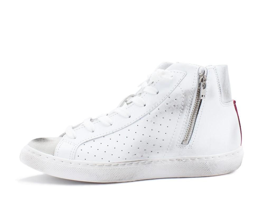 2STARS Sneaker Bianco Ghiaccio Fuxia 2SD2750 - Sandrini Calzature e Abbigliamento