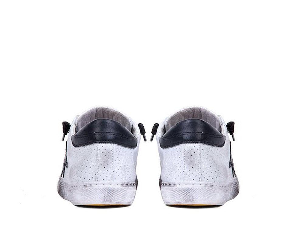 2STARS Sneakers Bianco Nero 2SU1823 - Sandrini Calzature e Abbigliamento