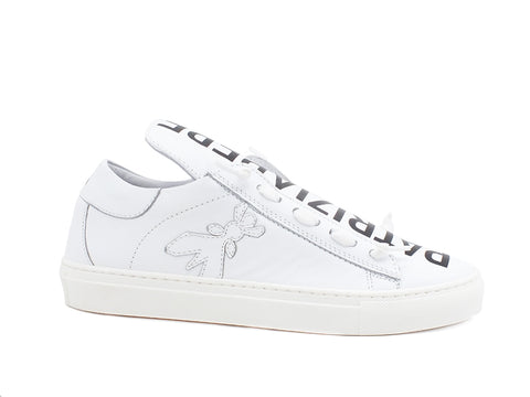 PATRIZIA PEPE Sneakers Logo Bianco 2V8869-A3KW