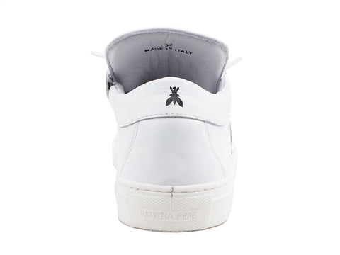 PATRIZIA PEPE Sneakers Logo Bianco 2V8869-A3KW