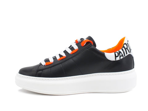 PATRIZIA PEPE Sneakers Donna Logo Nero Orange 2V9708-A3KW