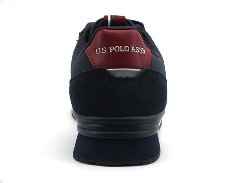 U.S. POLO Austen Sneaker Uomo Dark Blue Red AUSTEN1