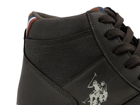 U.S. POLO Barney Sneaker Uomo Dark Brown BARNEY