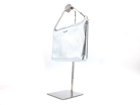 PATRIZIA PEPE Borsa Laminata Silver 2V8895-A4U8S