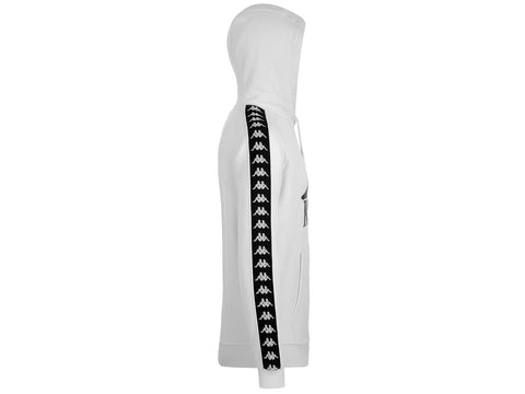 KAPPA 222 Banda Hurtado Felpa Logo White Black 303WH20