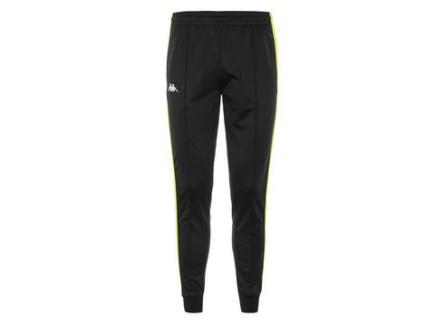 KAPPA 222 Banda Rastoria Slim Black Lime White 303KUC0