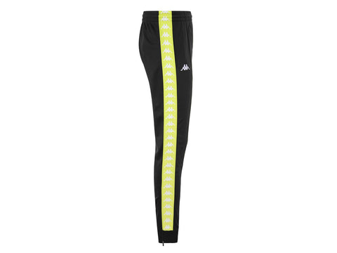 KAPPA 222 Banda Rastoria Slim Black Lime White 303KUC0