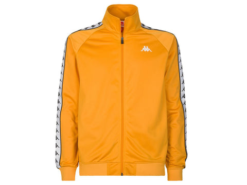 KAPPA 222 Banda Anniston Slim Felpa Yellow Ochre White 301EFU0