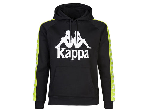 KAPPA 222 Banda Hurtado Felpa Black Lime White 303WH20