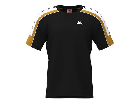 KAPPA 222 Banda 10 Arset T-Shirt Black Ochre White 304I050