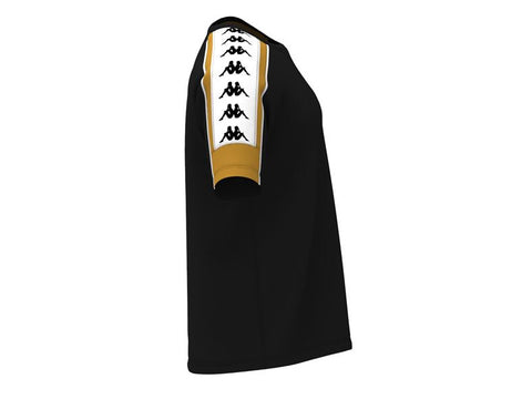 KAPPA 222 Banda 10 Arset T-Shirt Black Ochre White 304I050