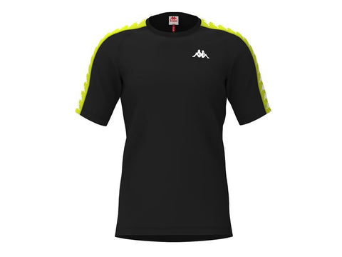 KAPPA 222 Banda Coen Slim Black Lime White 303UV10