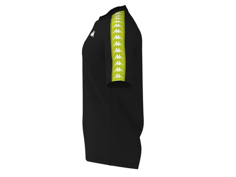 KAPPA 222 Banda Coen Slim Black Lime White 303UV10