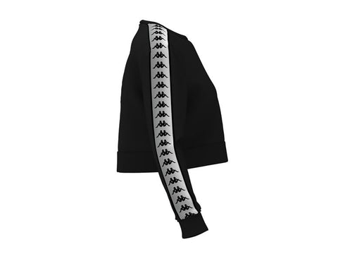 KAPPA 222 Damey Felpa Black Silver 3116NYW