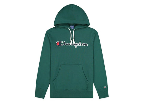 CHAMPION Felpa Logo Dark Green 214718