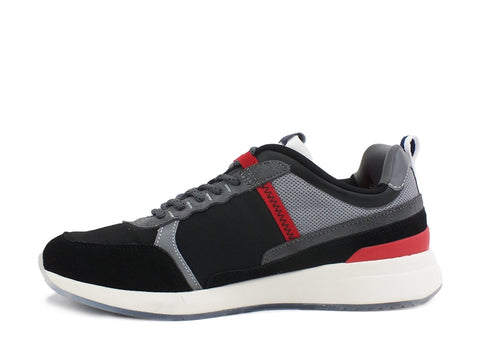 NORTH SAILS Sneaker Running Black Red RW-01 A VALL 055