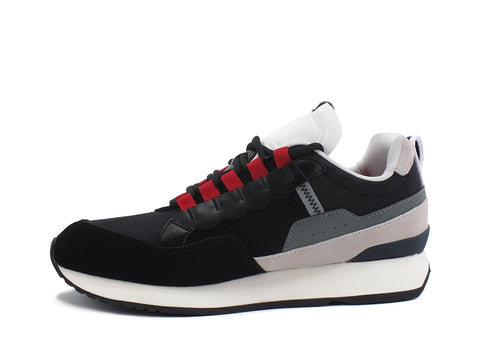 NORTH SAILS Sneaker Bicolor Black Red RW-03 PUNCH 039