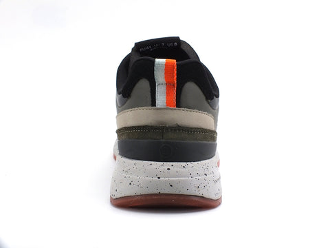 NORTH SAILS Sneaker Running Green Orange Fluo Black RW-01SKIPPER033