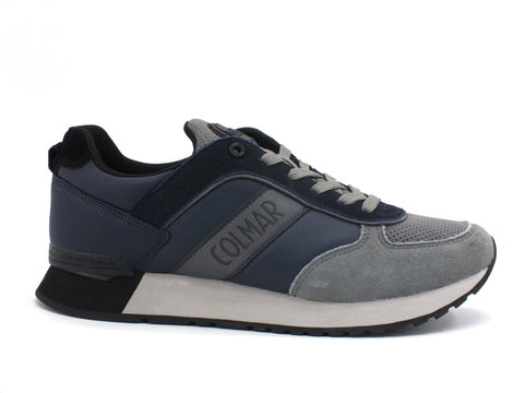 COLMAR Travis Runner Prime Sneaker Navy Gray TRAVIS RUNNER PRIME 019
