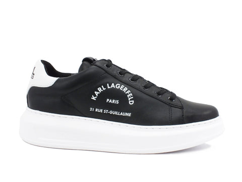 KARL LAGERFELD Kapri Mens Sneaker Uomo Black KL52538