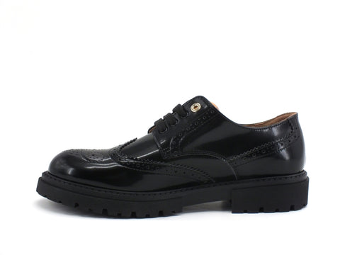 ALVIERO MARTINI 1A CLASSE Derby Stringata Black Geo N0802-0444