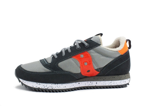 SAUCONY Jazz Peak Sneaker Dark Shadow Wild Dove Vizio Orange S70512-2