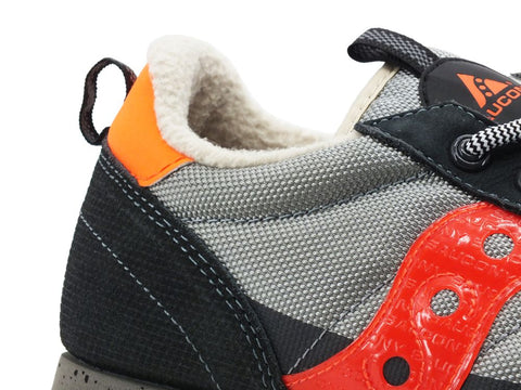 SAUCONY Jazz Peak Sneaker Dark Shadow Wild Dove Vizio Orange S70512-2