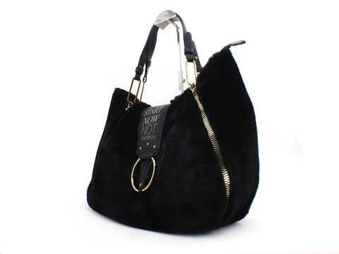 LE PANDORINE Vicky Fur Start Borsa Black AI20DAB02591-06