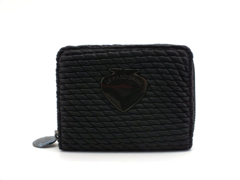 LE PANDORINE Vicky Wallet Perfetta Portafoglio Black AI20DAG02596-04