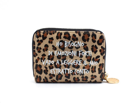 LE PANDORINE Vicky Wallet Oggi Portafoglio Leopard AI20DAG02596-05