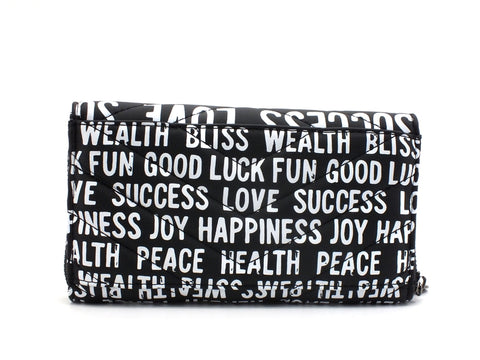 LE PANDORINE Leslie Wallet Happiness Portafoglio Black AI20DBU02636-01