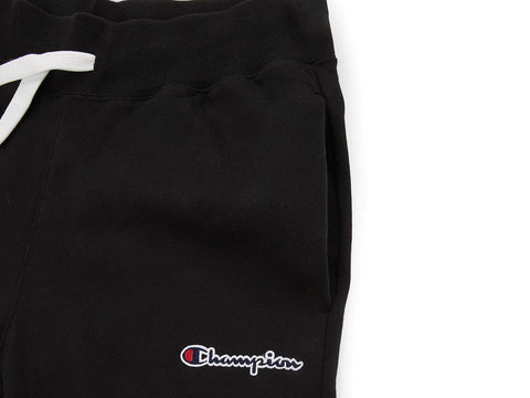 CHAMPION Embroidered Logo Pantalone Tuta Black 214724