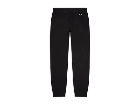 CHAMPION Embroidered Logo Pantalone Tuta Black 214724
