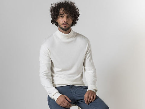 MARKUP Maglione Dolcevita Latte MK69048