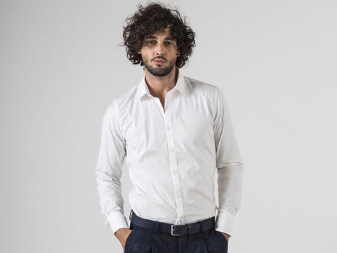 MARKUP Camicia Stretch Bianco MK69450