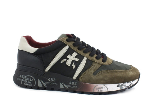 PREMIATA Lander Sneaker Uomo Multi Green Black LANDER-4949
