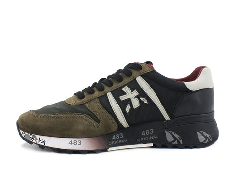 PREMIATA Lander Sneaker Uomo Multi Green Black LANDER-4949