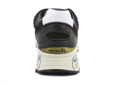 PREMIATA Mase Sneaker Grey Multi Green MASE-4005