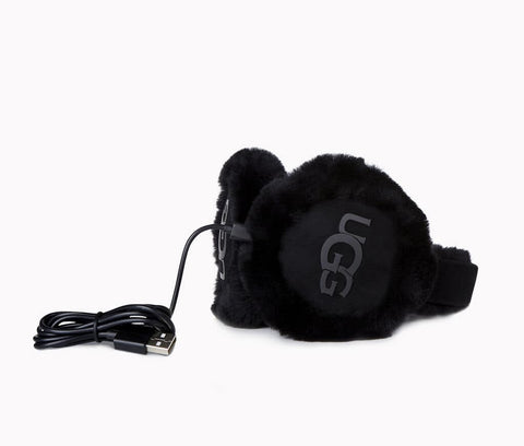 UGG W Logo Bluetooth Earmuff Paraorecchie Musica Black 18707