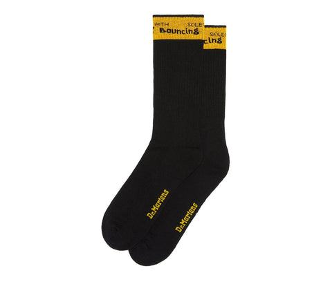 DR. MARTENS Athletic DNA Sock Calzini Black AC736001
