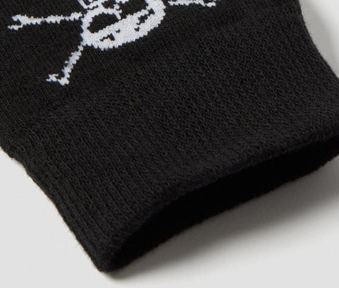 DR. MARTENS Punknik Skull Sock Calzini Teschi Black AC850001