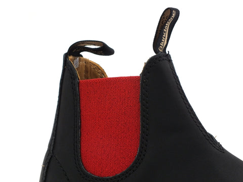 BLUNDSTONE Stivaletto Polacco Elastico Bambino Black Red 581