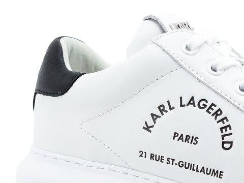 KARL LAGERFELD Kapri Men Sneaker Logo White KL52538