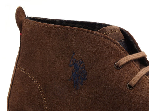 U.S. POLO Amadeus Stringata Uomo Taupe AMADEUS