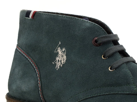 U.S. POLO Carlos Stringata Uomo Dark Green Dark Royal CARLOS