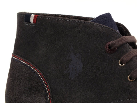 U.S. POLO Carlos Stringata Uomo Dark Grey Blue CARLOS