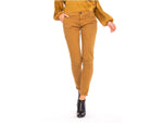 Load image into Gallery viewer, NO-NA' Pantalone Tasca Francese Giallo Curry 3622 T85