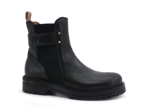 ALVIERO MARTINI 1A CLASSE Stivaletto Polacco Elastici Black Geo N0794-0092