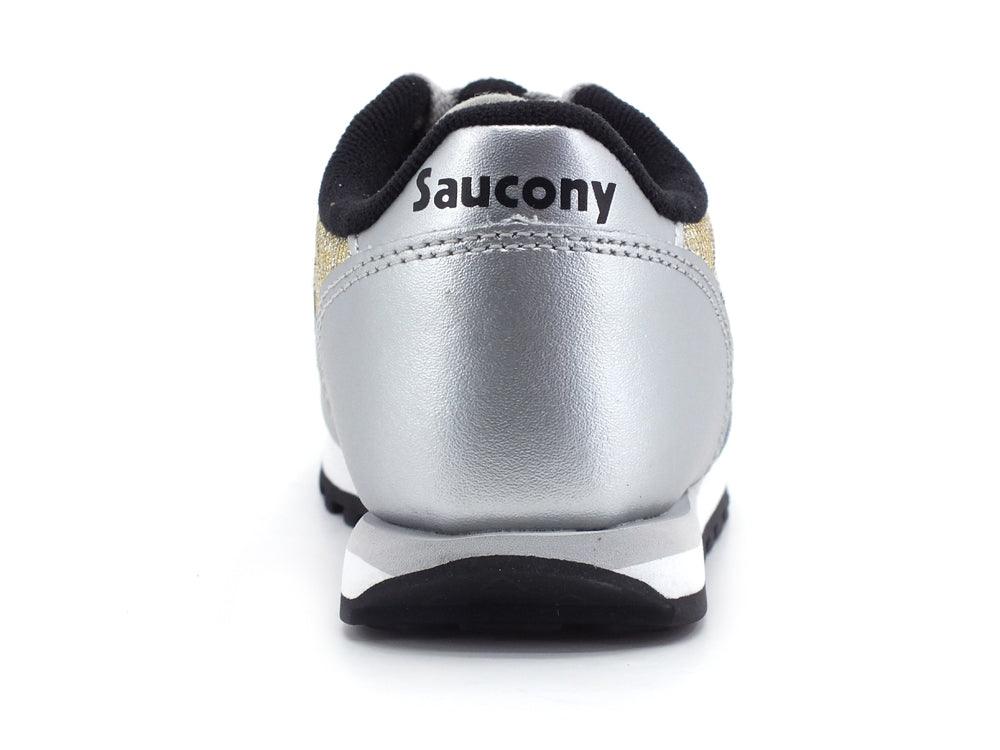 SAUCONY Jazz Original Kids Sneaker Silver Sparkle SK163334