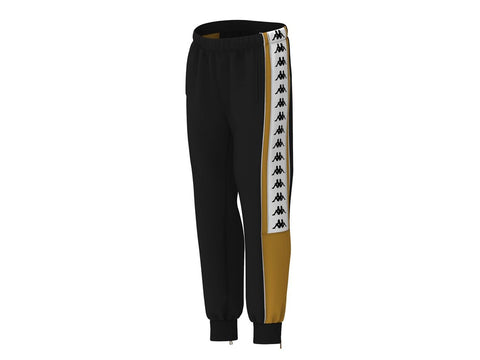 KAPPA 222 Banda 10 Delaz Pantaloni Lunghi Tuta Black Ocre White 3117J9W